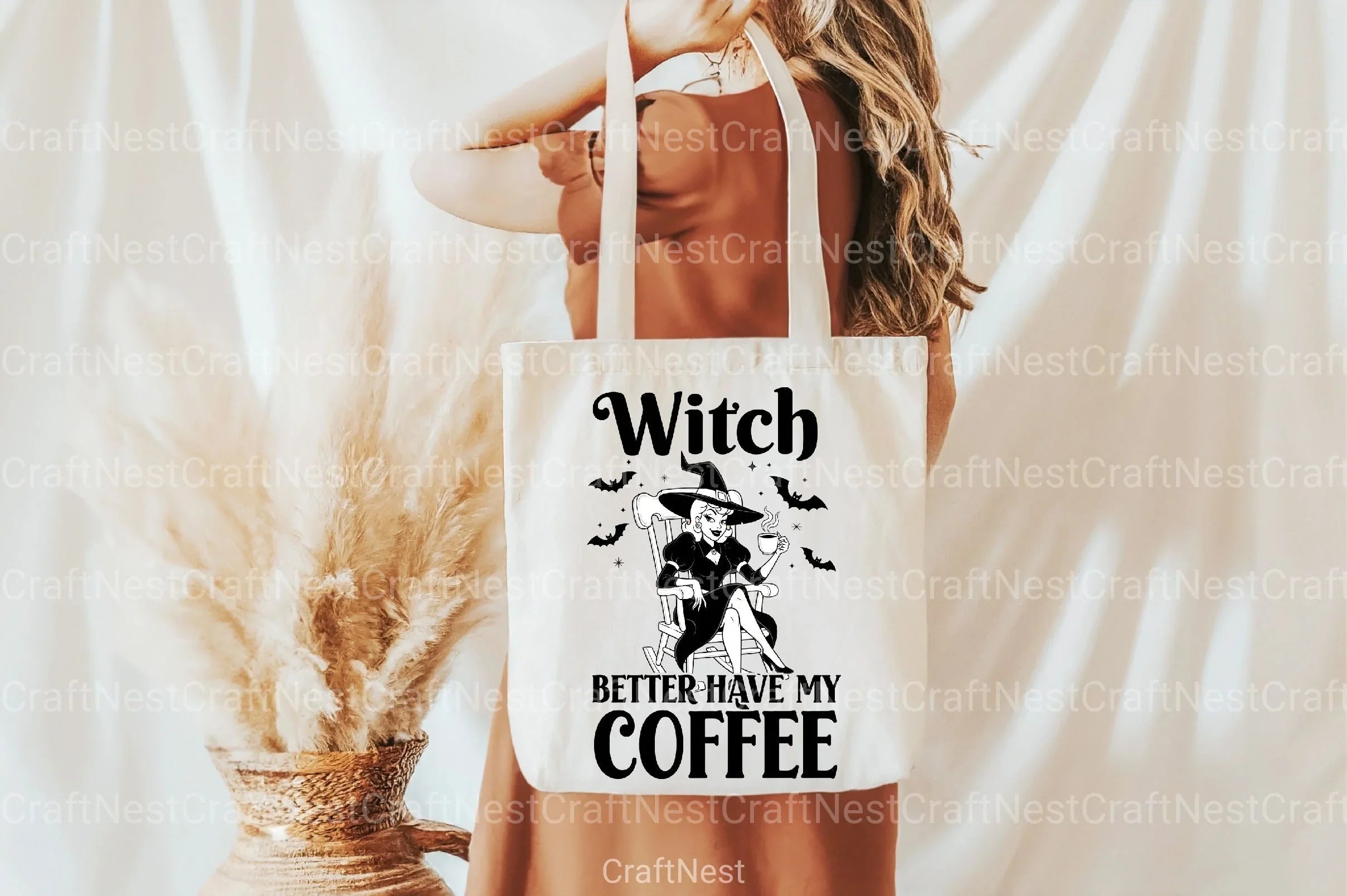 Halloween Witch Coffee Clipart Bundle - CraftNest - Digital Crafting and Art