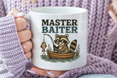 Master Baiter Funny Fishing Clipart Bundle - CraftNest - Digital Crafting and Art