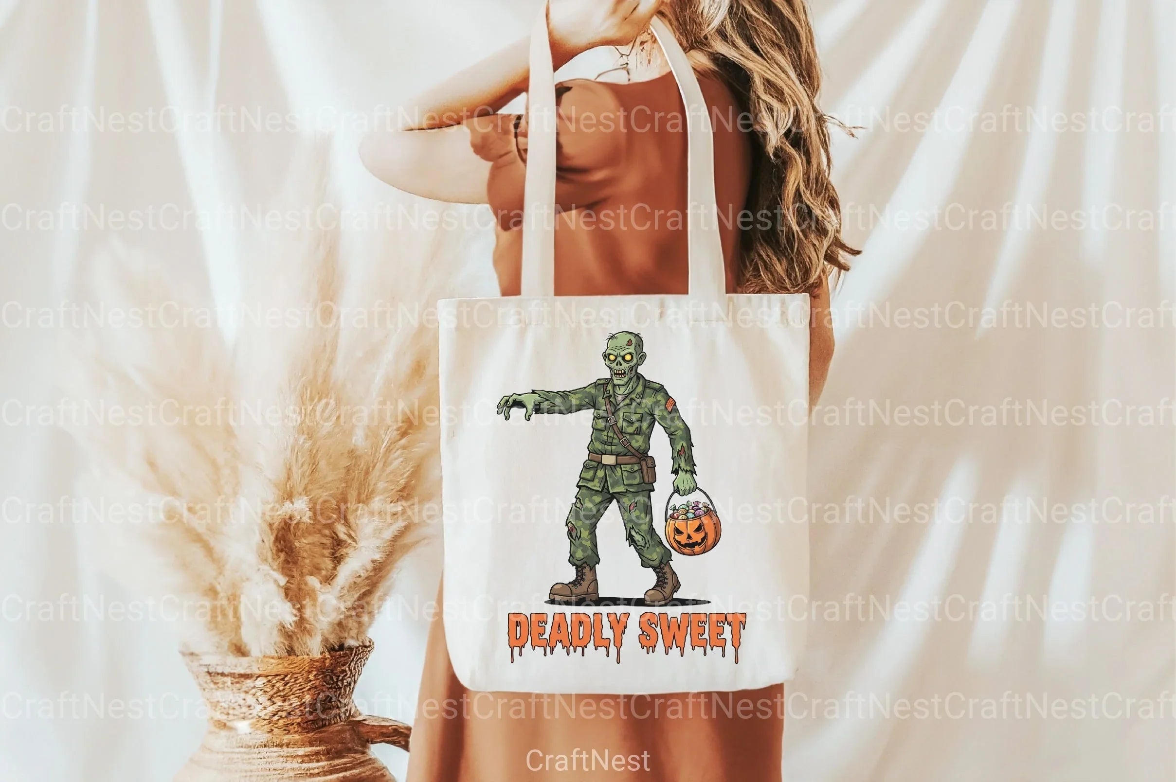 Camo Zombie Halloween Clipart Bundle - CraftNest - Digital Crafting and Art