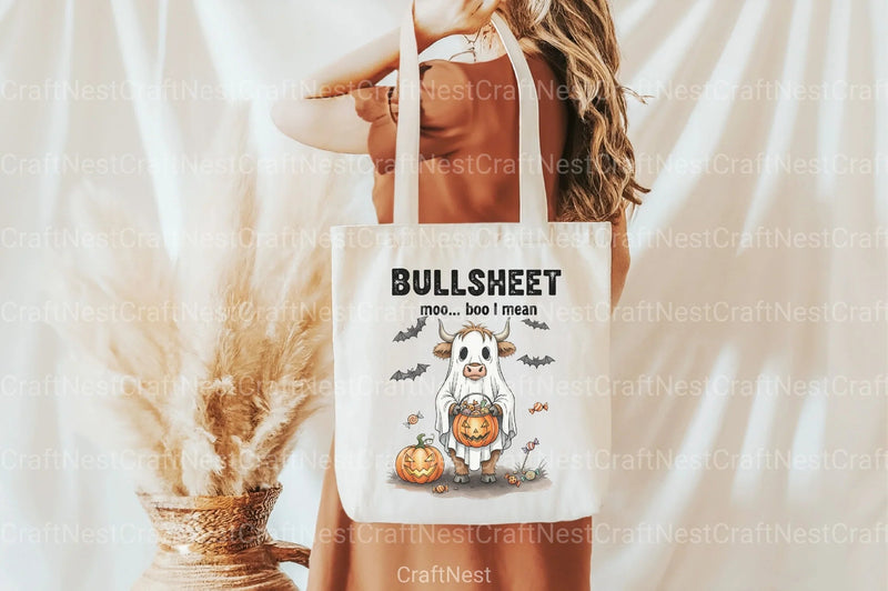 Funny Cow Halloween Clipart Bundle - CraftNest - Digital Crafting and Art