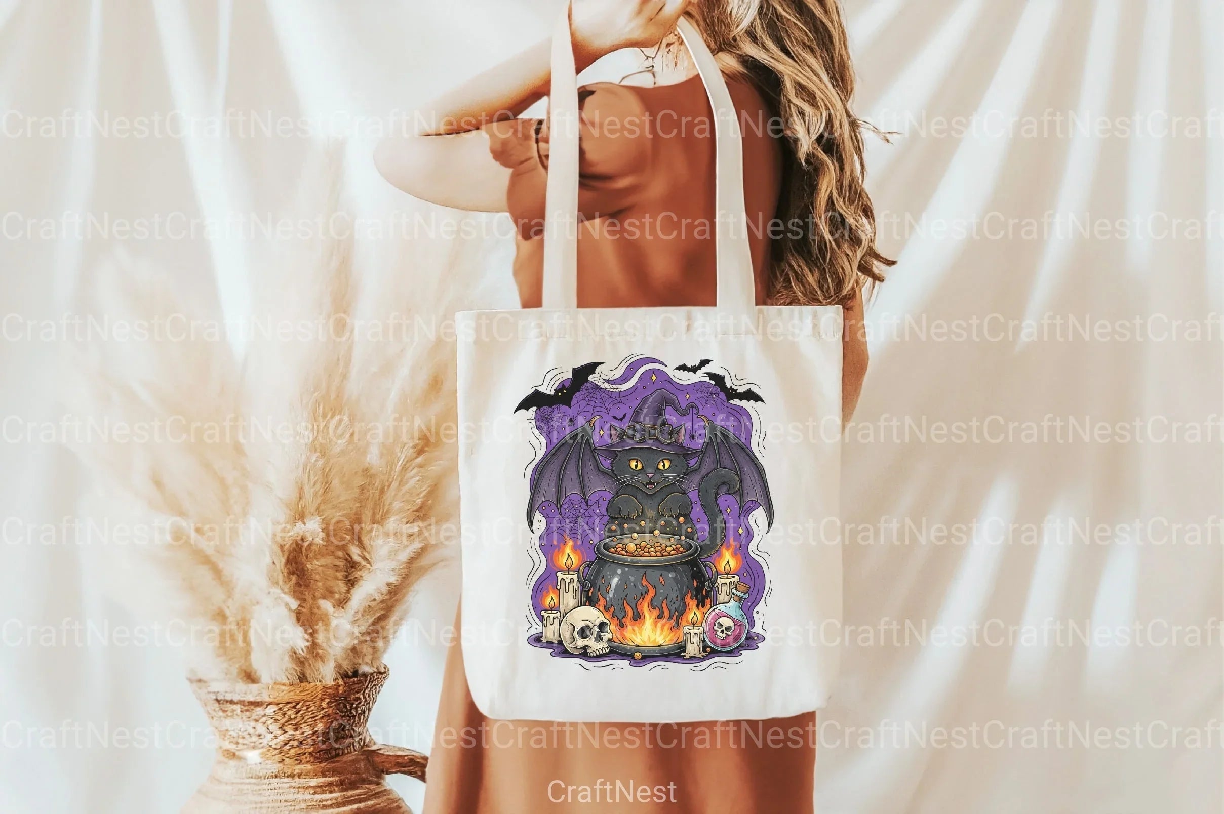 Black Cat Halloween Spooky Seas Clipart Bundle - CraftNest - Digital Crafting and Art