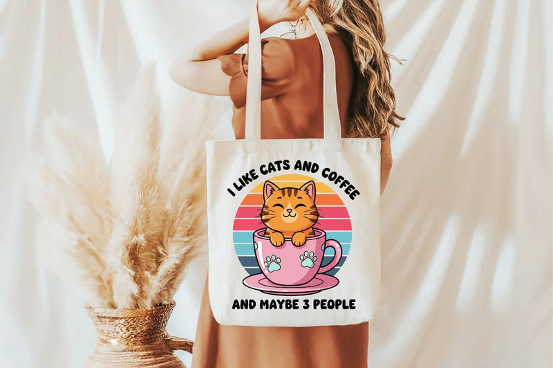 Funny Cats and Coffee Clipart Bundle - CraftNest - Digital Crafting and Art