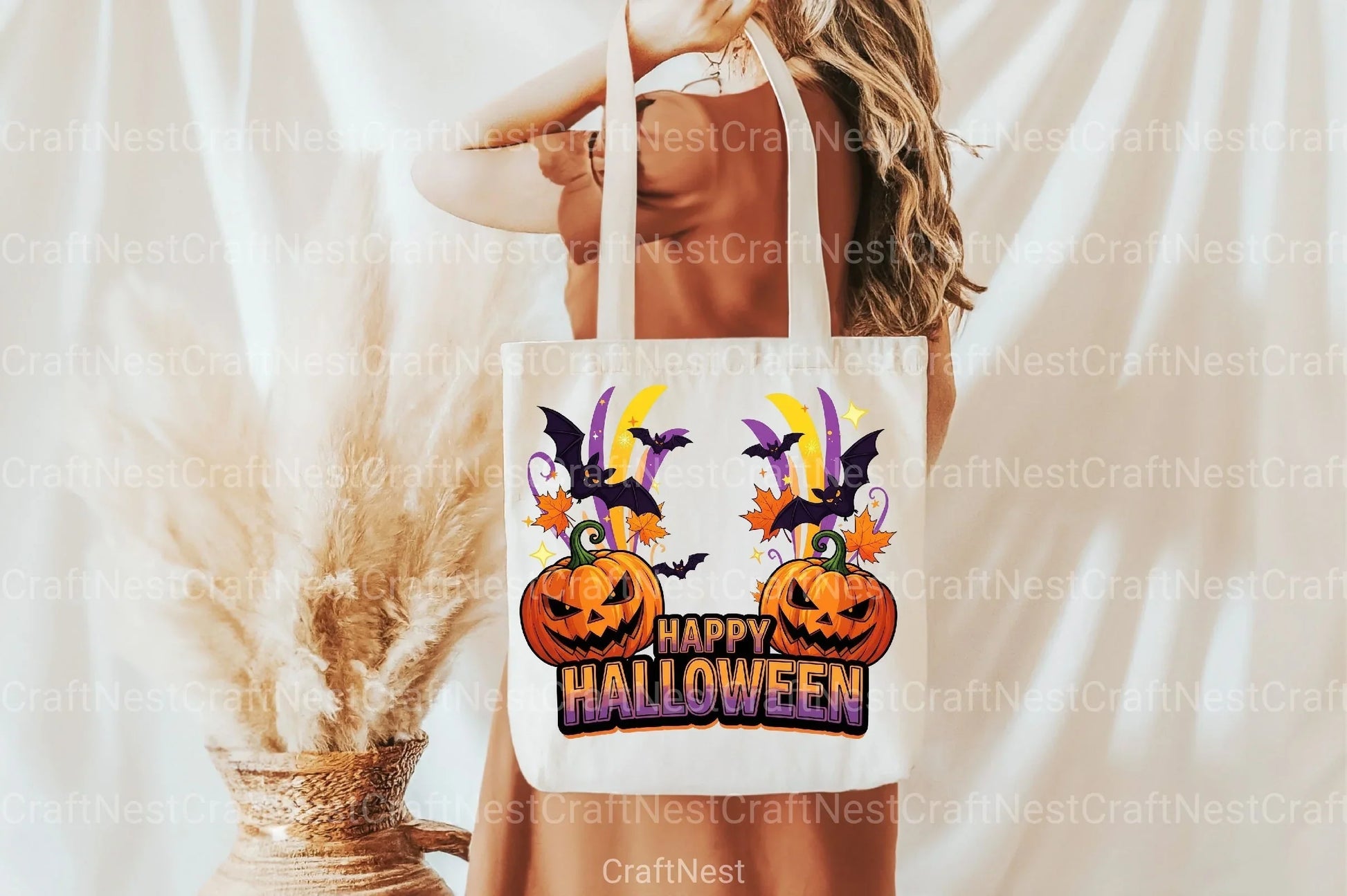 Happy Halloween PNG Clipart Bundle - CraftNest - Digital Crafting and Art