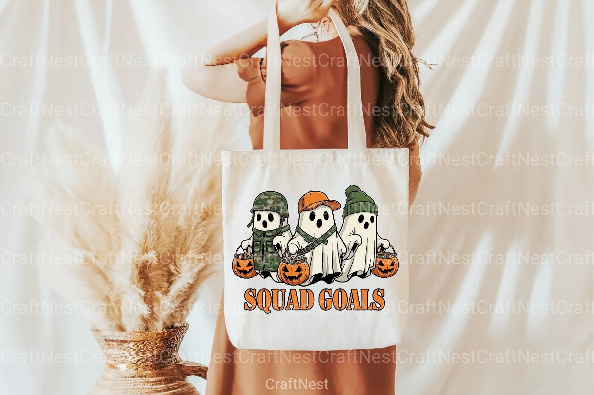 Camo Ghosts Halloween Clipart Bundle - CraftNest - Digital Crafting and Art