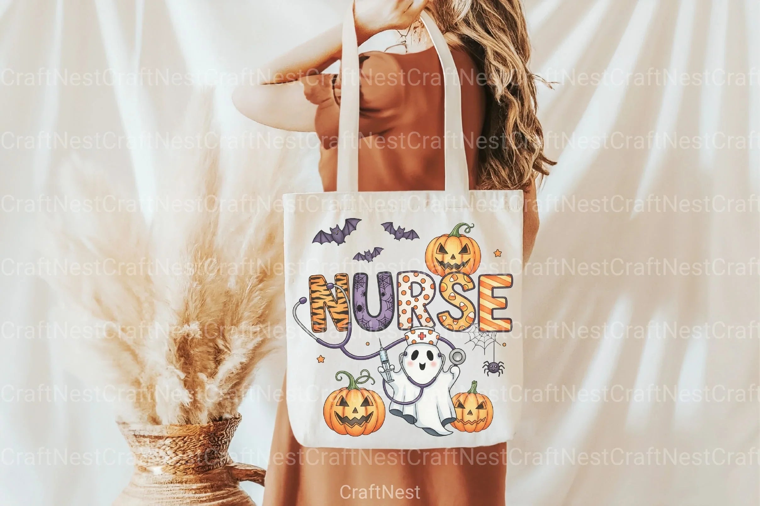 Spooky Nurse Halloween Clipart Bundle - CraftNest - Digital Crafting and Art