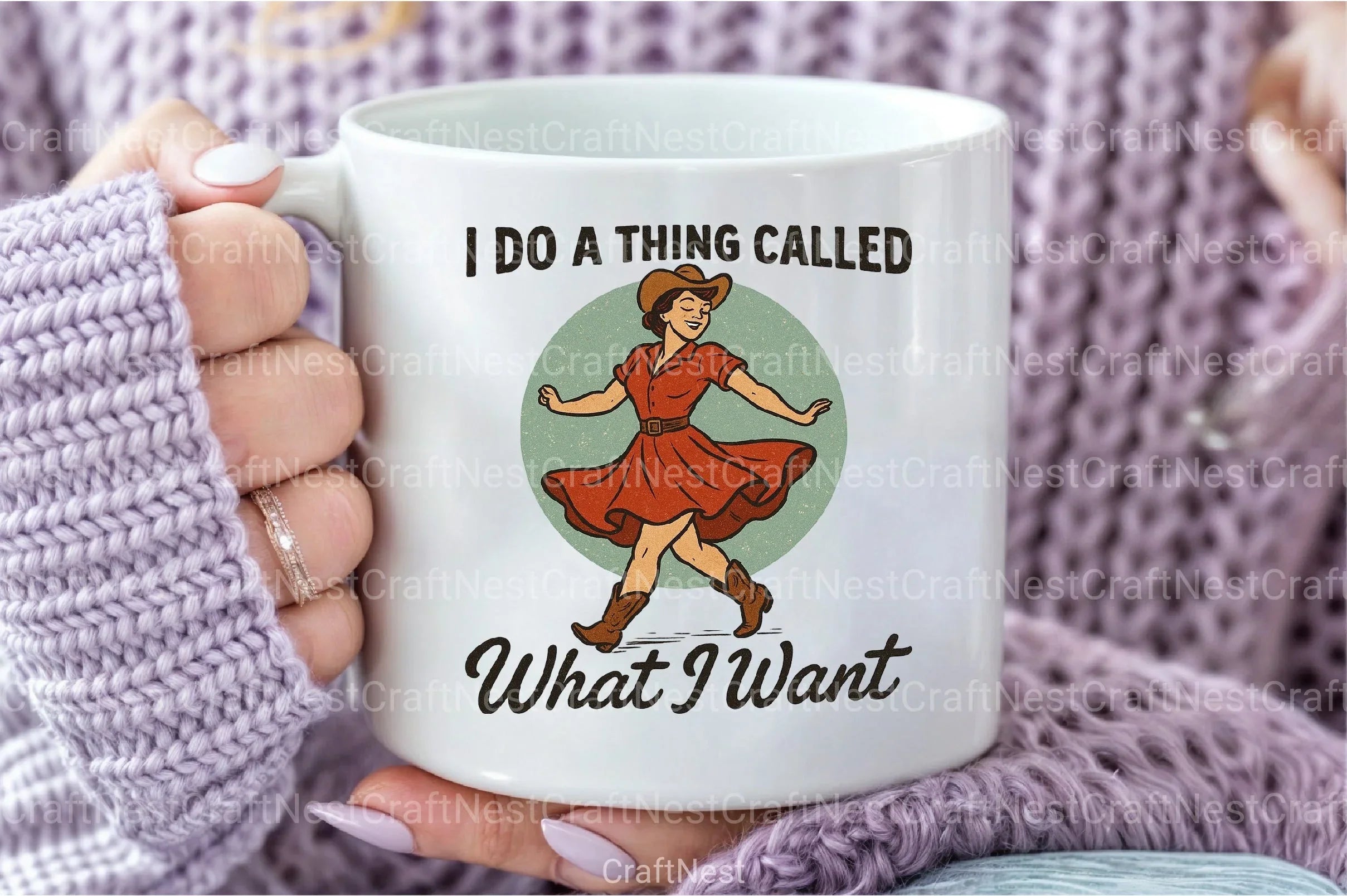 Western Girl Clipart Bundle: Do What You Want - CraftNest - Digital Crafting and Art