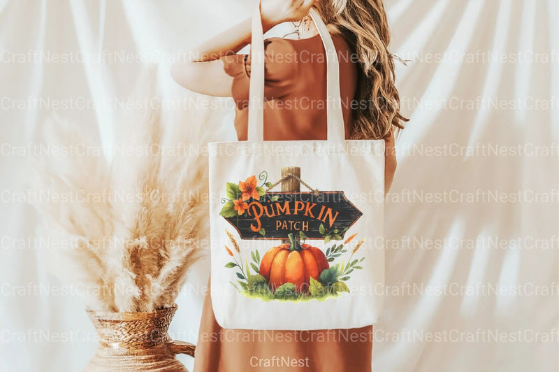 Pumpkin Patch Clipart Bundle - CraftNest - Digital Crafting and Art