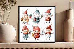 Holiday Animal Clipart Bundle - CraftNest - Digital Crafting and Art