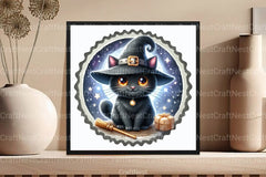 Halloween Stamp Clipart Bundle 5 - CraftNest - Digital Crafting and Art