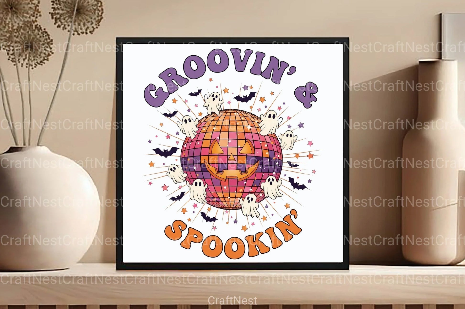 Halloween Groovy Clipart Bundle - CraftNest - Digital Crafting and Art