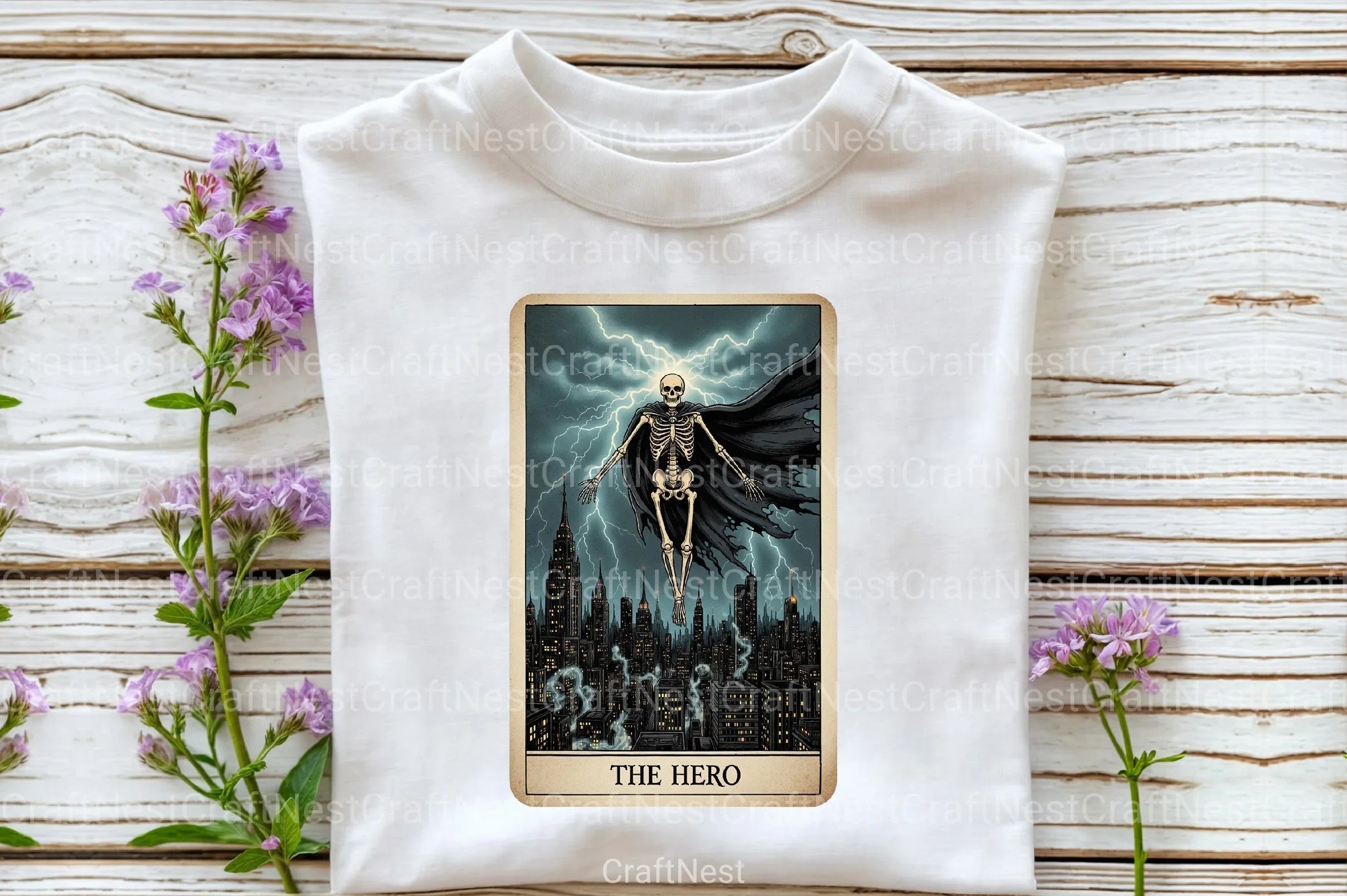 Hero Halloween Tarot Card Clipart Bundle - CraftNest - Digital Crafting and Art