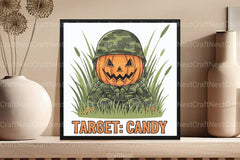 Camo Pumpkin Halloween Clipart Bundle - CraftNest - Digital Crafting and Art