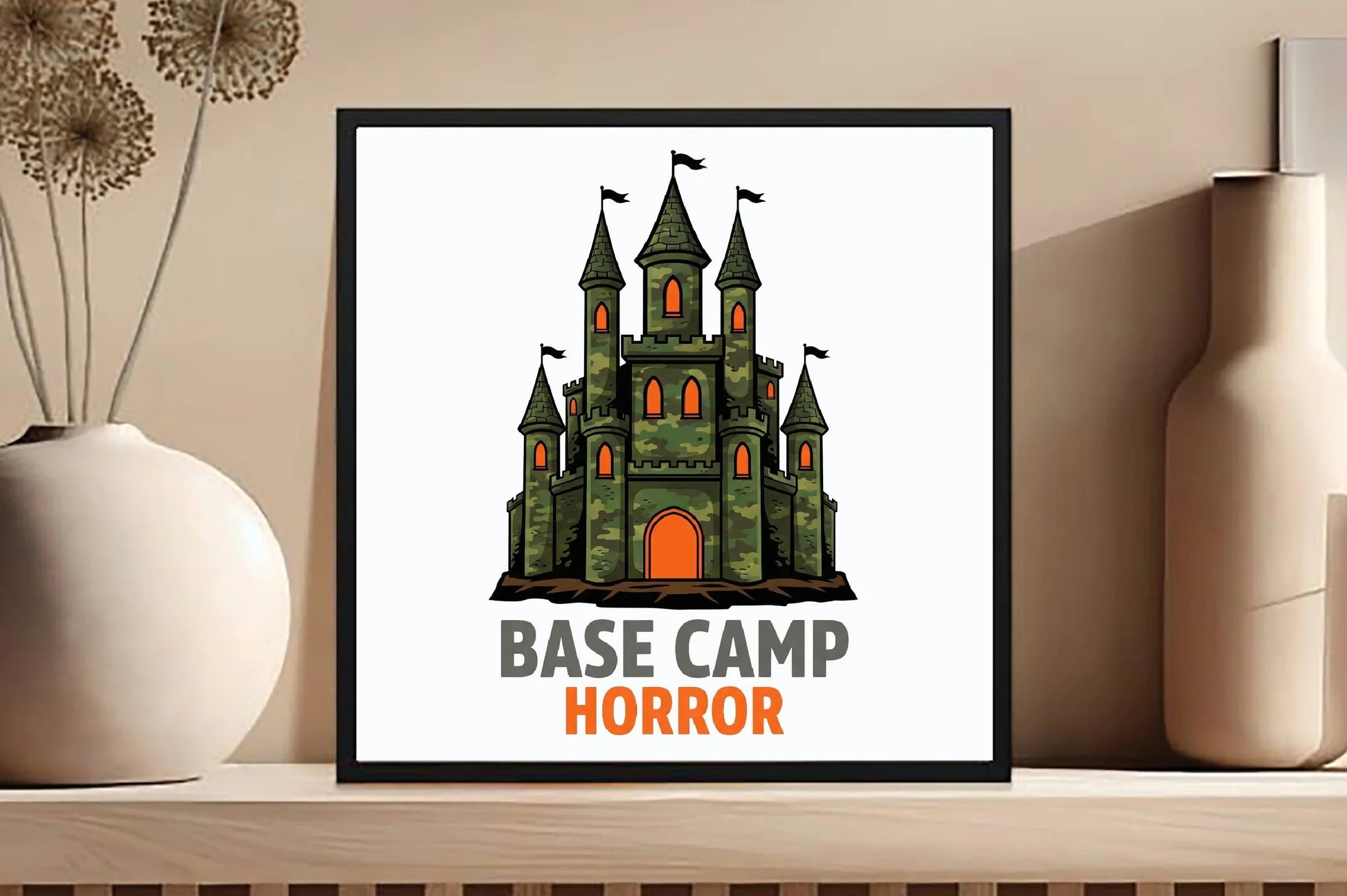 Camo Castle Halloween Clipart Bundle - CraftNest - Digital Crafting and Art