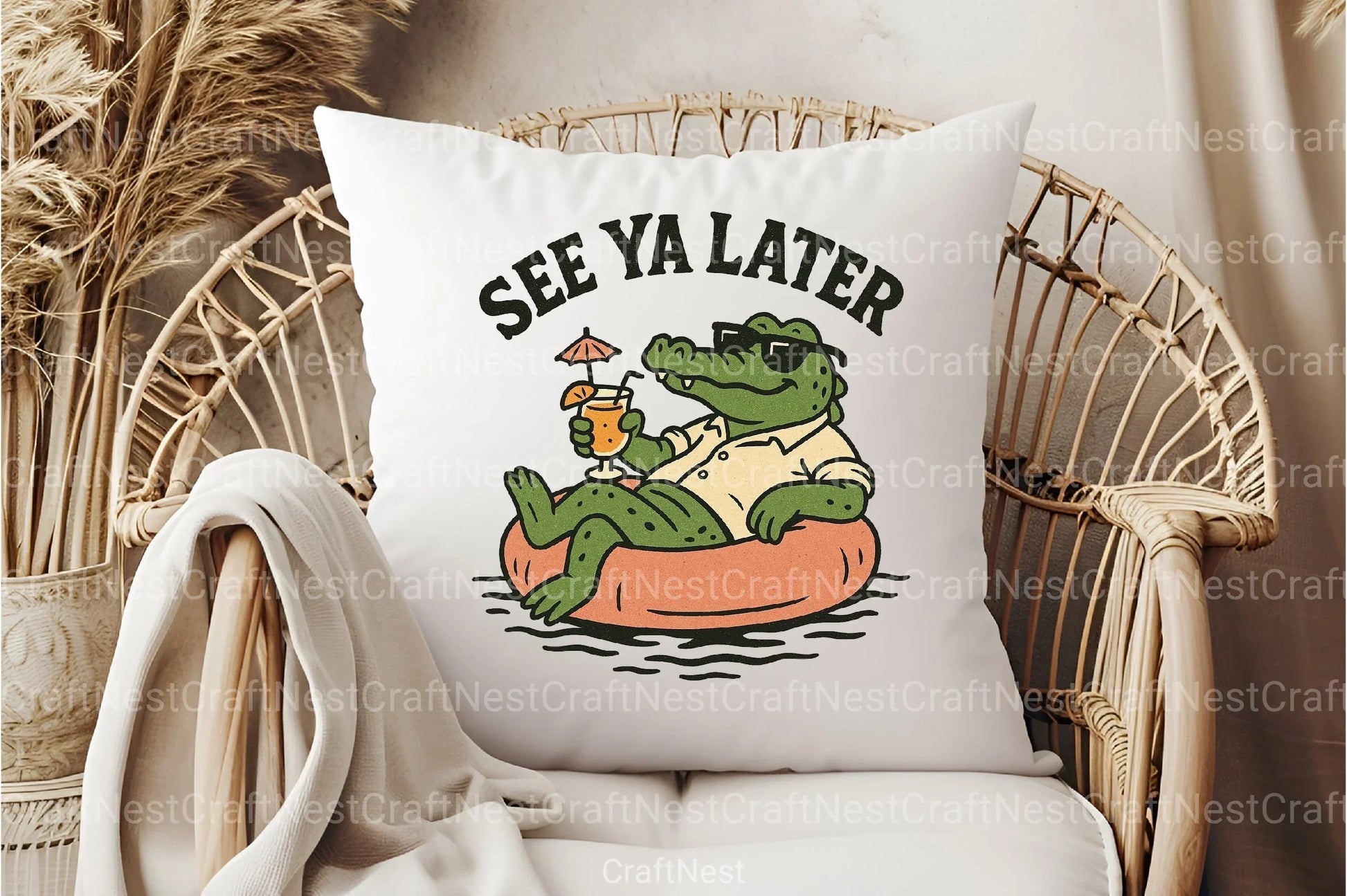 See Ya Later Alligator Clipart Bundle - CraftNest - Digital Crafting and Art