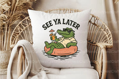 See Ya Later Alligator Clipart Bundle - CraftNest - Digital Crafting and Art