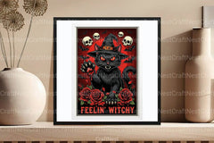 Feelin' Witchy Cats Crazy Clipart Bundle - CraftNest - Digital Crafting and Art