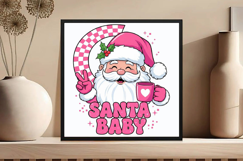 Santa Baby Christmas Clipart Bundle - CraftNest - Digital Crafting and Art
