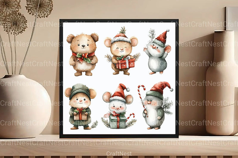 Cartoon Animal Clipart Bundle - CraftNest - Digital Crafting and Art