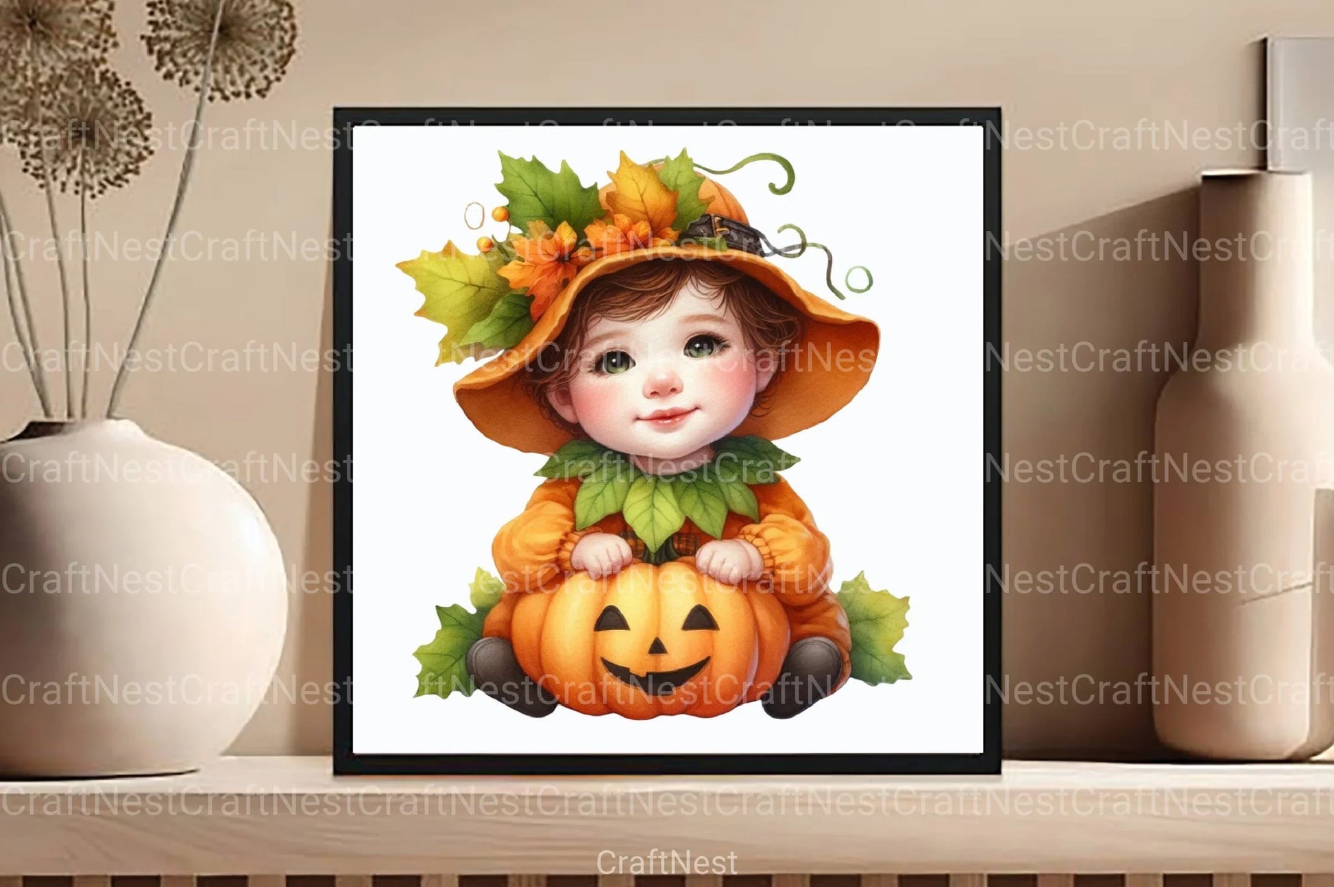 Halloween Baby Clipart Bundle - CraftNest - Digital Crafting and Art