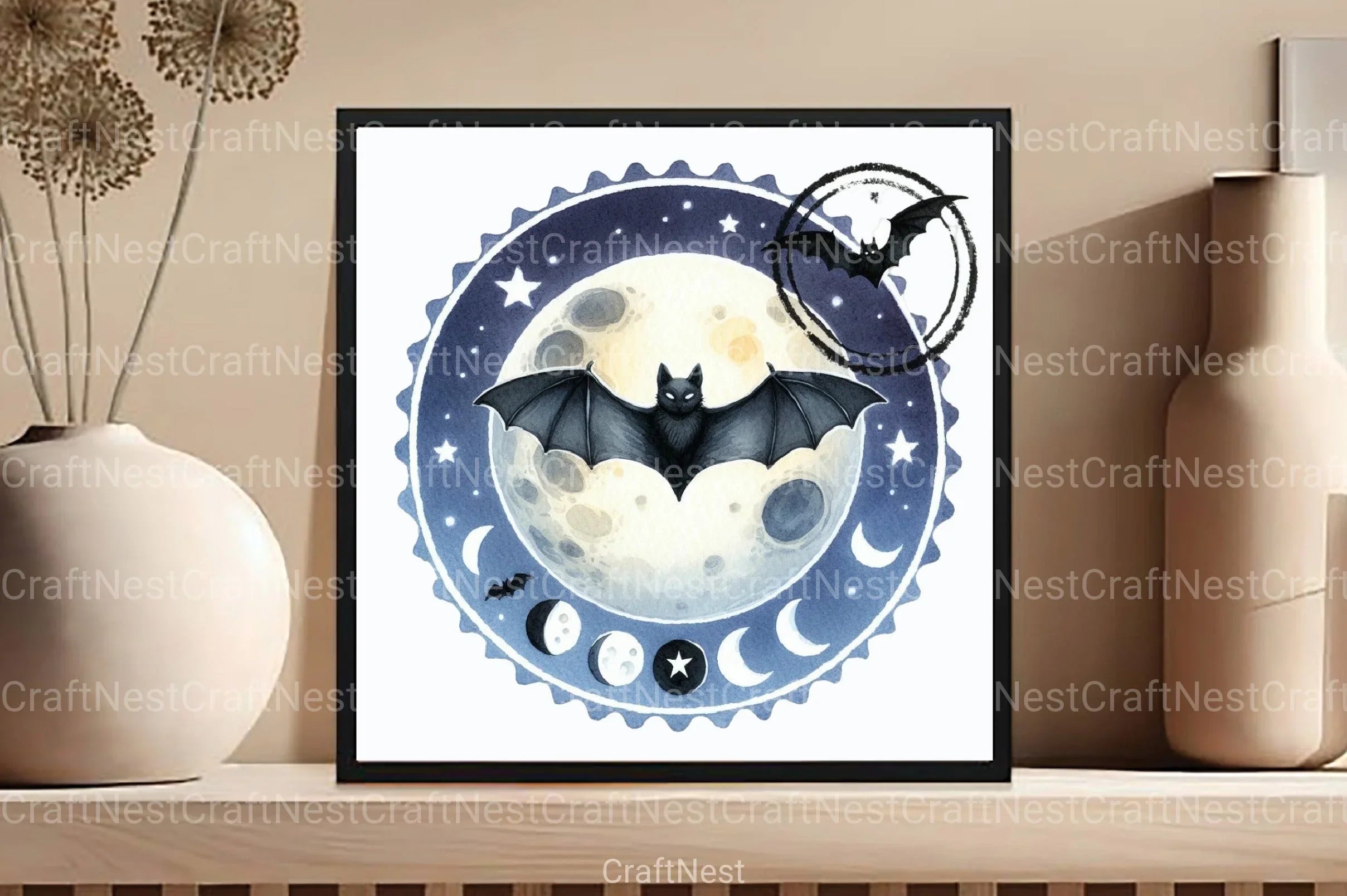 Halloween Stamp Clipart Bundle 33 - CraftNest - Digital Crafting and Art