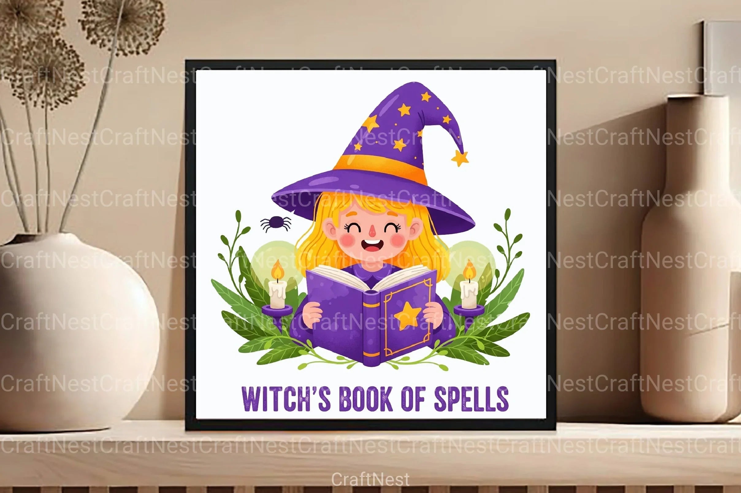 Witch's Spells Halloween Clipart Bundle - CraftNest - Digital Crafting and Art