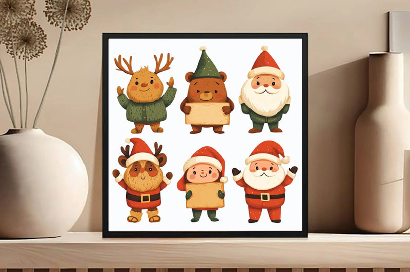 Funny Kawaii Characters Clipart Bundle - CraftNest - Digital Crafting and Art