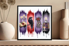 Magical Gothic Raven Clipart Bundle - CraftNest - Digital Crafting and Art