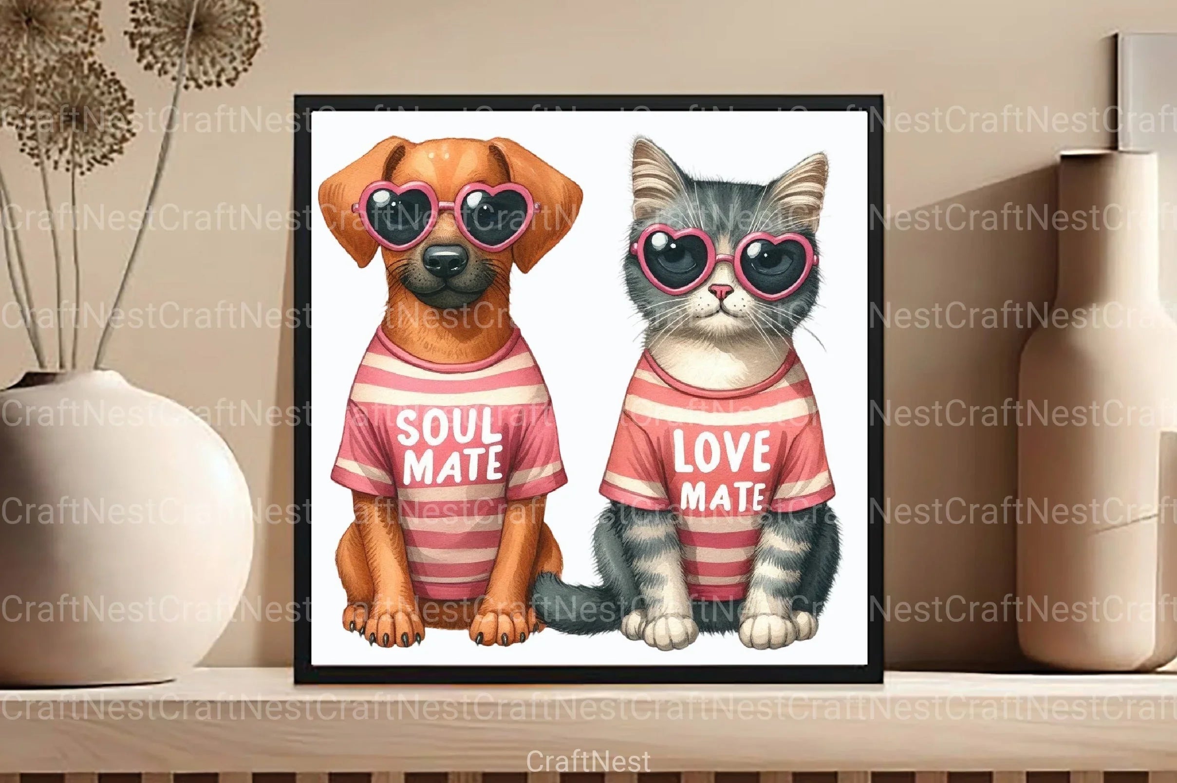 Soul Mate Love Clipart Bundle - CraftNest - Digital Crafting and Art