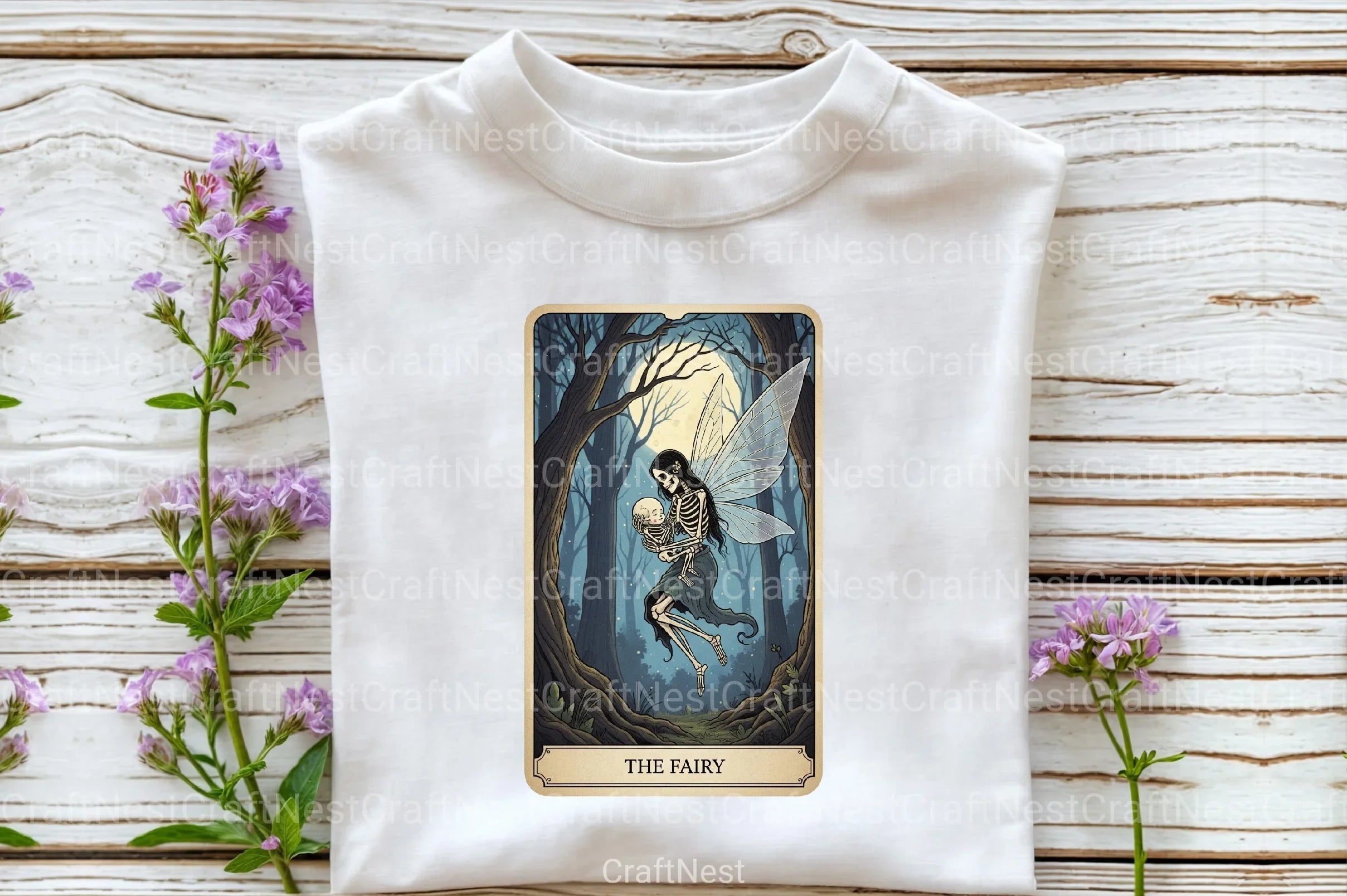 Fairy Halloween Tarot Card Clipart Bundle - CraftNest - Digital Crafting and Art