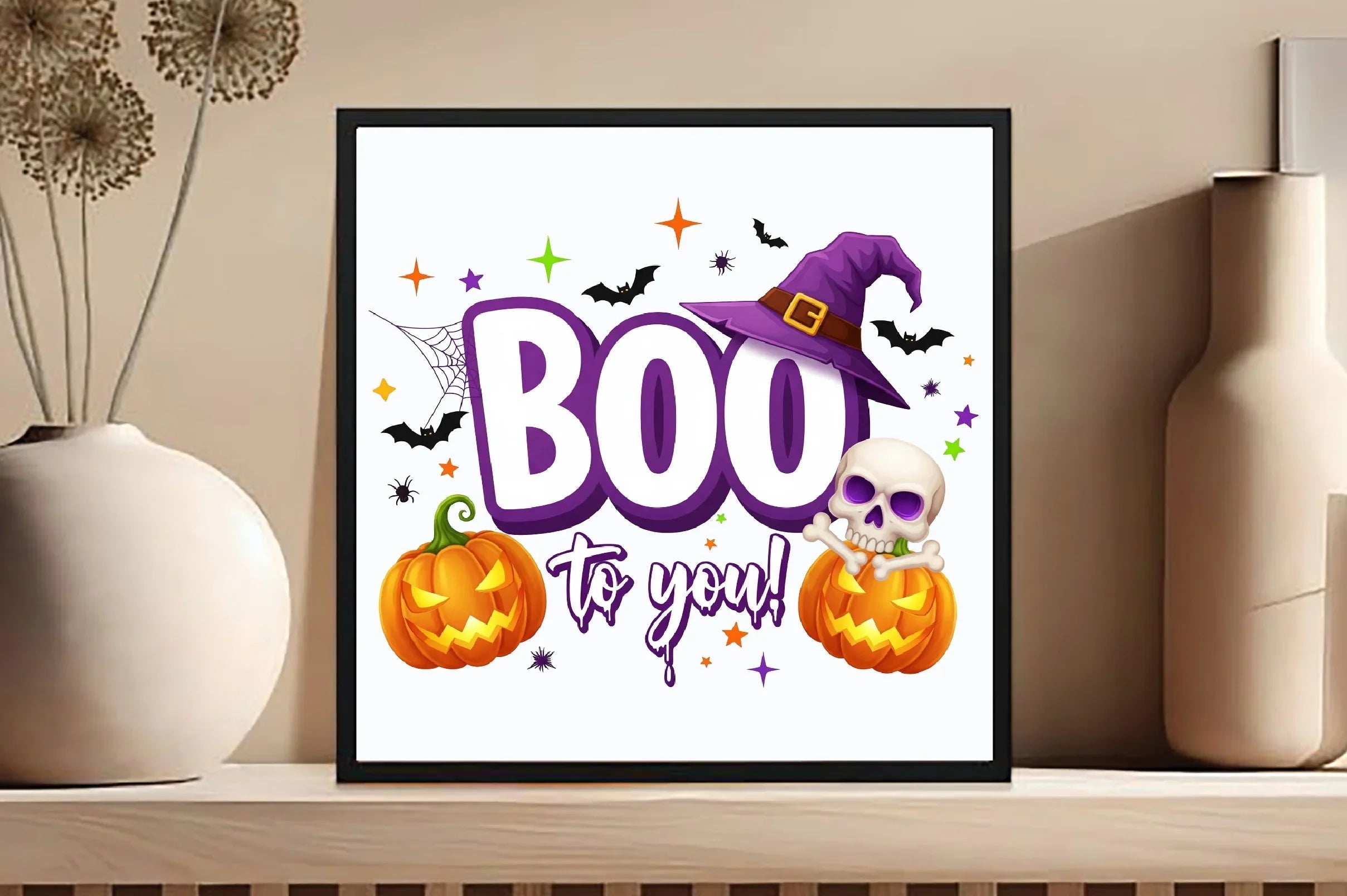 Boo To You Halloween Clipart Bundle - CraftNest - Digital Crafting and Art