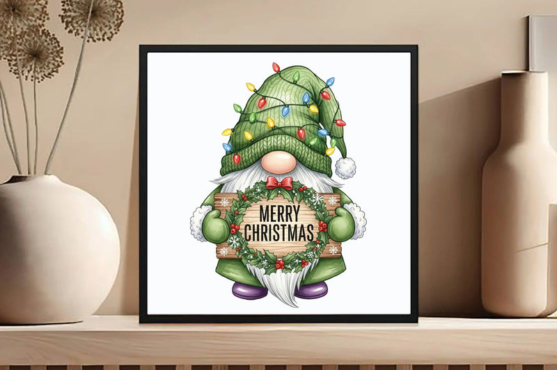 Merry Christmas Gnomes Clipart Bundle - CraftNest - Digital Crafting and Art