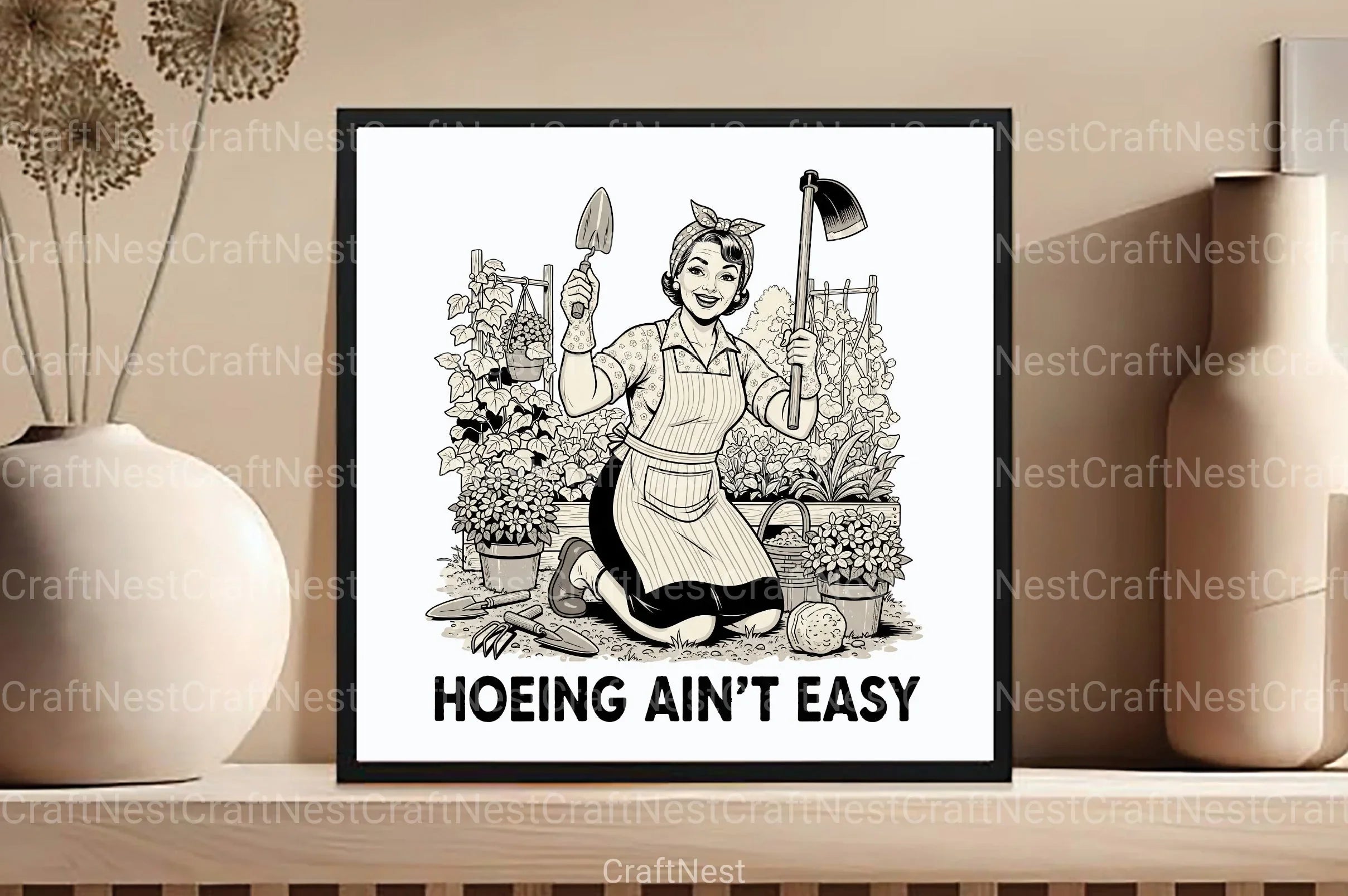 Funny Sarcastic Housewife Clipart Bundle - CraftNest - Digital Crafting and Art