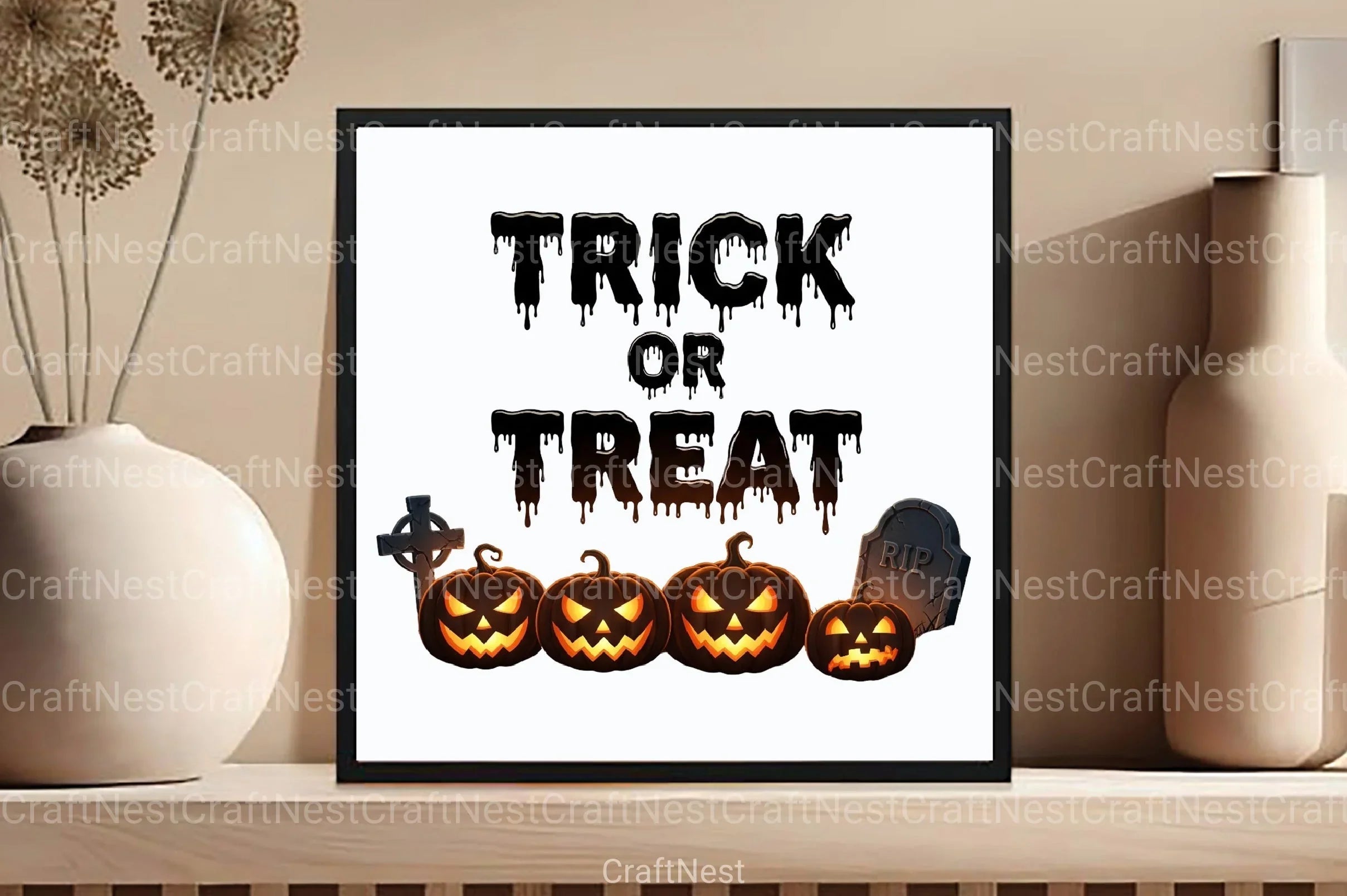 Halloween Trick or Treat Clipart Bundle 2 - CraftNest - Digital Crafting and Art