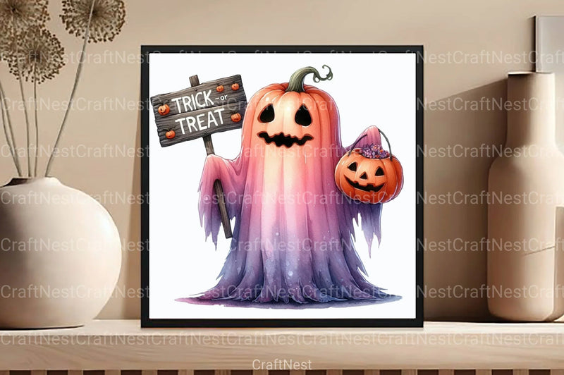 Halloween Trick or Treat Clipart Bundle - CraftNest - Digital Crafting and Art