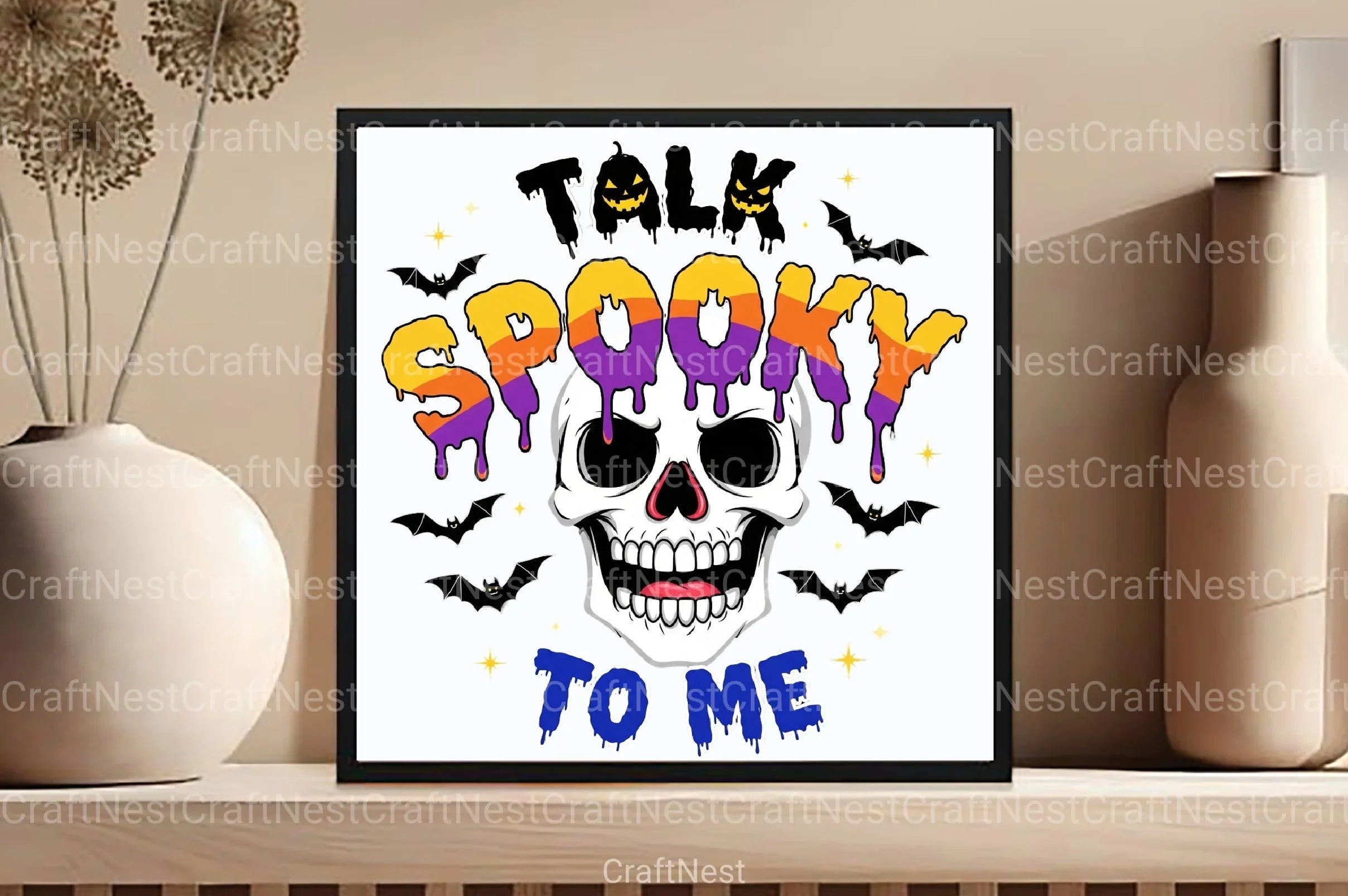 Retro Halloween Quote Clipart Bundle - CraftNest - Digital Crafting and Art