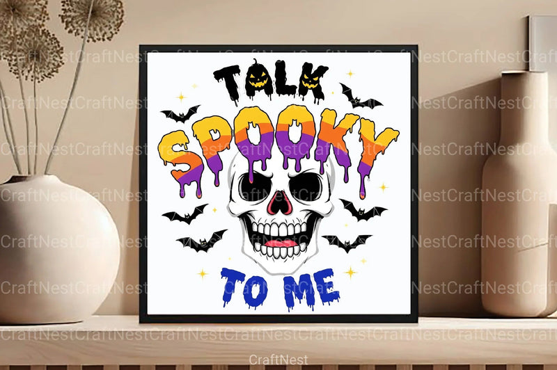 Retro Halloween Quote Clipart Bundle - CraftNest - Digital Crafting and Art