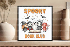 Spooky Witch Skeleton Clipart Bundle for Book Clubs - CraftNest - Digital Crafting and Art