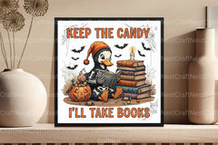 Halloween Clipart Bundle: Books Over Candy - CraftNest - Digital Crafting and Art