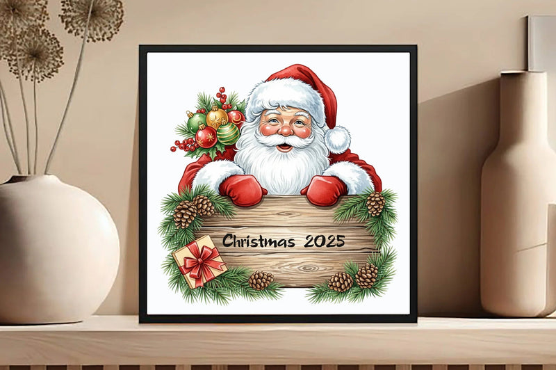 Santa Christmas Clipart Bundle - CraftNest - Digital Crafting and Art