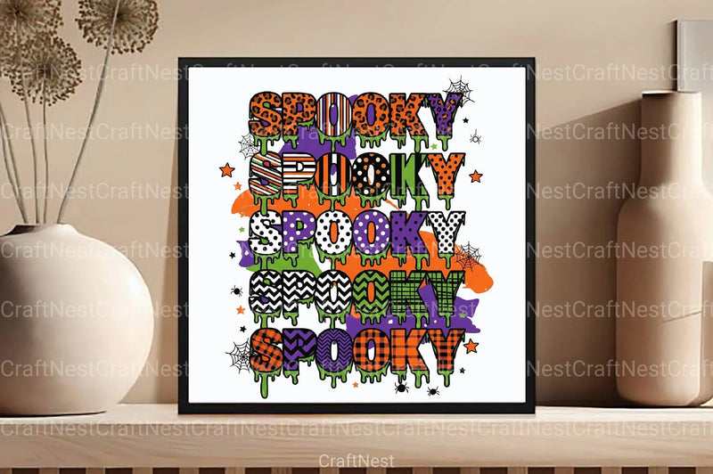 Preppy Halloween Spooky Clipart Bundle - CraftNest - Digital Crafting and Art
