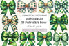 St Patrick's Bow Clipart Bundle