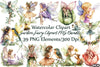 Garden Fairy Clipart Bundle