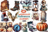 Antique Halloween Clipart Bundle