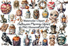 Halloween Mummy Clipart Bundle