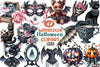 Gothic Coquette Halloween Clipart Bundle