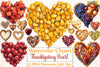 Grateful Heart Thanksgiving Clipart Bundle