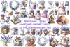 Countryside Lavender Clipart Bundle
