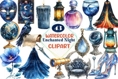 Enchanted Night Court Clipart Bundle - CraftNest - Digital Crafting and Art
