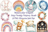 Baby Monthly Milestones Clipart Bundle