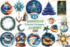 Celestial Christmas Clipart Bundle1